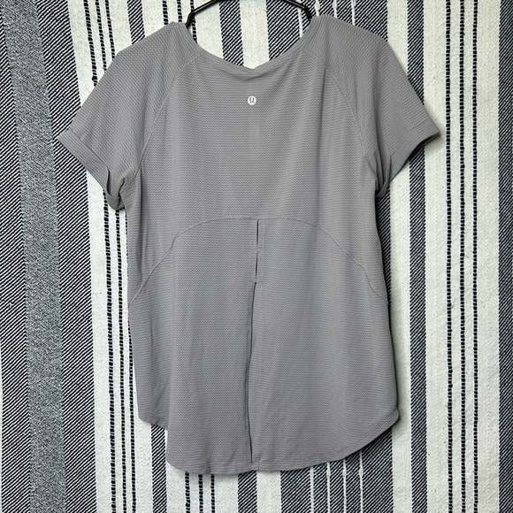 Lululemon Open Up Tie Back Tee - Picture 8 of 9